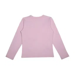 Gini & Jony Kids Pink Cotton Printed Top image 2