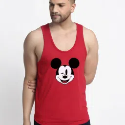 Friskers Multi Cotton Slim Fit Printed Vest - Pack of 2 image 2