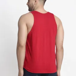 Friskers Multi Cotton Slim Fit Printed Vest - Pack of 2 image 3