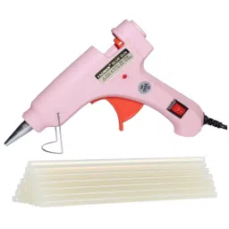 Fadman 20 W Standard Temperature Hot Melt Mini Glue Gun with 20 Stick Pink 7 mm Stick Dia., 125-Pinkmini-20wt-20-St-picture-33
