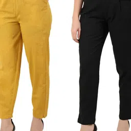 Me Craft Women Relaxed Trousers-image-0