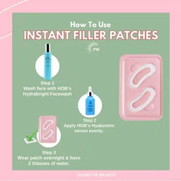 House of Beauty White Instant Filler Patch Dissolvable image 4