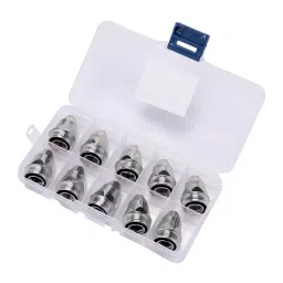 SAMRAH Electrode Nozzle Set 30 mm Cutting Thickness Silver (Pack of 10 Pcs) image 2