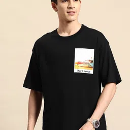 Mast & Harbour Printed Oversized T-shirt-picture-17
