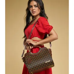 Fargo Women Brown Hand-held Bag 5 L-image-58