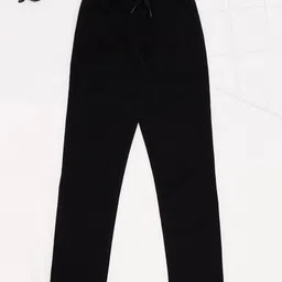Pantaloons Junior Cotton Woven Solid Pant - Black-picture-39