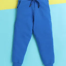 knitting doodles Knitting DoodlesPure Cotton Terry Pack Of 3 Solid Pants - Yellow Blue & Back image 5