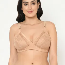 DressBerry Women Lightly Padded Non-Wired with Lace Detailing Bra-image-69
