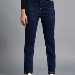 HERE&NOW Women Cotton Slim Fit High-Rise Jeans-picture-31
