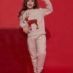 Cherry Crumble Kids Graphic Print Round Neck Full Sleeves Night suit-picture-46