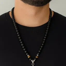 kazare Rhodium-Plated Geometric Pendants with Chains-picture-41