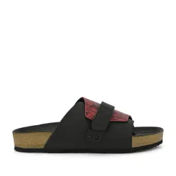 Spykar Men's Dover Red Camo & Black Casual Sandals image 2