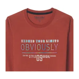 Monte Carlo Kids Brown Printed Full Sleeves Sweatshirt image 3