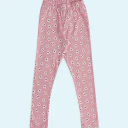 Pantaloons Junior Pink Printed Leggings-image-78