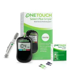 OneTouch Select Plus Simple glucometer | FREE 10 Test Strips + 10 Lancets + 1 Lancing device-picture-13