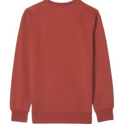 Monte Carlo Kids Brown Printed Full Sleeves Sweatshirt image 2