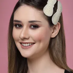 Panash Embellished Tic Tac Hair Clip Set of 2 image 2