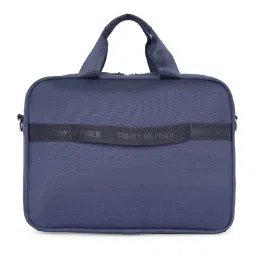 TOMMY HILFIGER Monett Navy Blue Polyester Laptop Messenger Bag image 2
