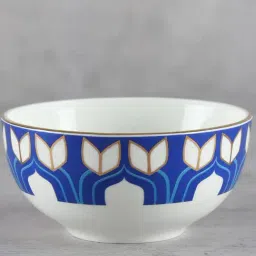 india circus by krsnaa mehta India Circus By Krshna Mehta Multi Bone China Printed Dinnerware, Bowls image 2