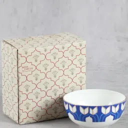 india circus by krsnaa mehta India Circus By Krshna Mehta Multi Bone China Printed Dinnerware, Bowls image 4