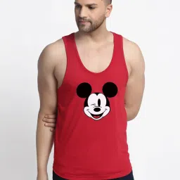 Friskers Multi Cotton Slim Fit Printed Vest - Pack of 2 image 2