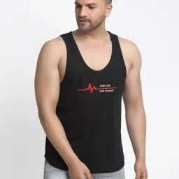 Friskers Multi Cotton Slim Fit Printed Vest - Pack of 2 image 4