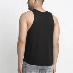 Friskers Multi Cotton Slim Fit Printed Vest - Pack of 2 image 5