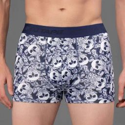 Red Tape Navy Printed Trunks-picture-35