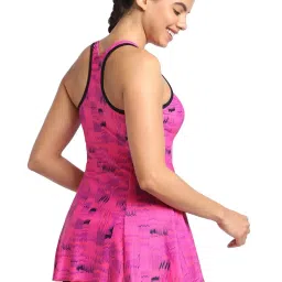 Speedo Pink Printed Swimwear image 2