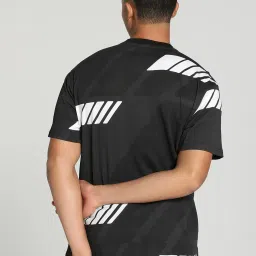 Puma AMG Statement Motorsport Black Cotton Relaxed Fit Printed Sports T-Shirt image 2