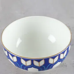 india circus by krsnaa mehta India Circus By Krshna Mehta Multi Bone China Printed Dinnerware, Bowls image 3