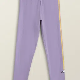 XY Life Kids Multicolor Cotton Striped Leggings (Pack of 5) image 4