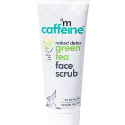 mCaffeine Naked Detox Exfoliating Green Tea Face Scrub - 100 gm-picture-12