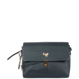 Baggit Blue Textured Medium Sling Handbag-picture-32