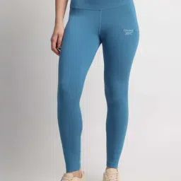 Reebok Blue Skinny Fit Sports Tights-picture-39