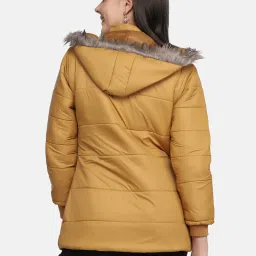 BUYNEWTREND Yellow Regular Fit Jacket image 2