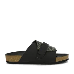 Spykar Men's Dover Olive Camo & Black Casual Sandals image 2