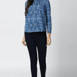 Van Heusen Navy Skinny Fit Jeans image 4