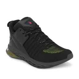 Hirolas Men's Black Running Shoes image 2