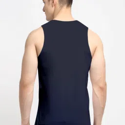 Friskers Multi Cotton Slim Fit Vest - Pack of 2 image 3