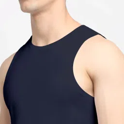 Friskers Multi Cotton Slim Fit Vest - Pack of 2 image 4