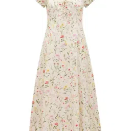 Forever New Sallie Tie Front Midi Dress image 5