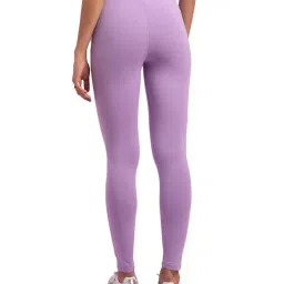 KENDALL + KYLIE Purple Cotton Sports Tights image 2