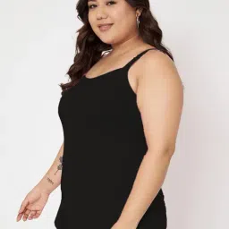 BRINNS Black Solid Camisoles image 4