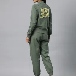 ALCIS Green Printed Tracksuit image 2