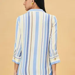 Honey by Pantaloons Multicolored Striped Shirt image 2