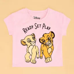 Pantaloons Junior Girls Almond Blossom Cotton Character Based T-Shirts image 2