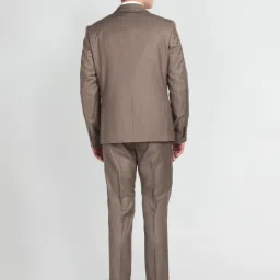 Arrow Mid Brown Regular Fit Three Piece Suit image 2