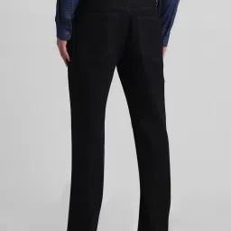 Jack & Jones Black Denim Cotton Bootcut Jeans image 2