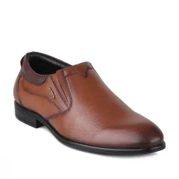 Red Chief Men's Tan Formal Loafers image 2